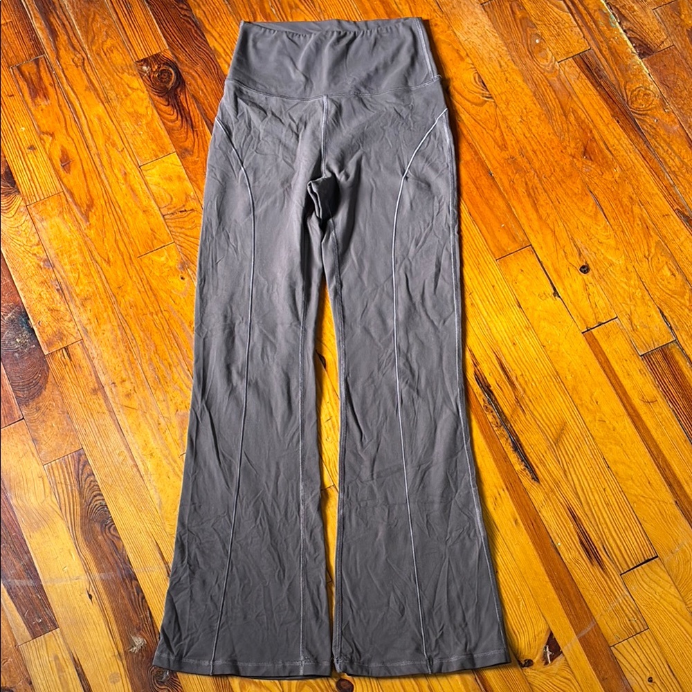 Brown High-Waisted Yoga Pants Glowmode